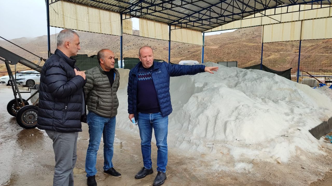 Kırıkkale İl Tarım ve Orman Müdürü Fatih Ateş, Mayi Tuz Madencilik İşletmesini Ziyaret Etti