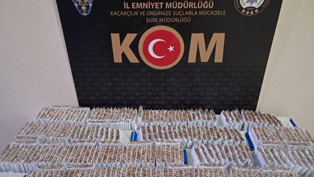 Kırıkkale'de kaçak tütün ticaret operasyonu: 5 gözaltı