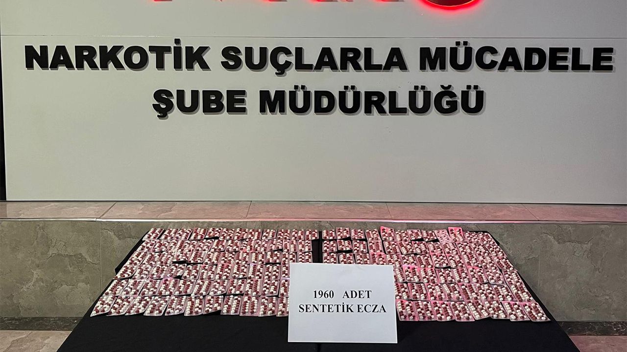 Kırıkkale’de 2.292 Sentetik Madde Ele Geçirildi