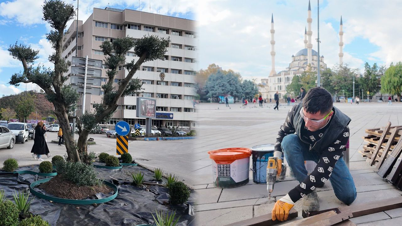 Park ve Bahçeler Müdürlüğü Arı Gibi Çalışıyor