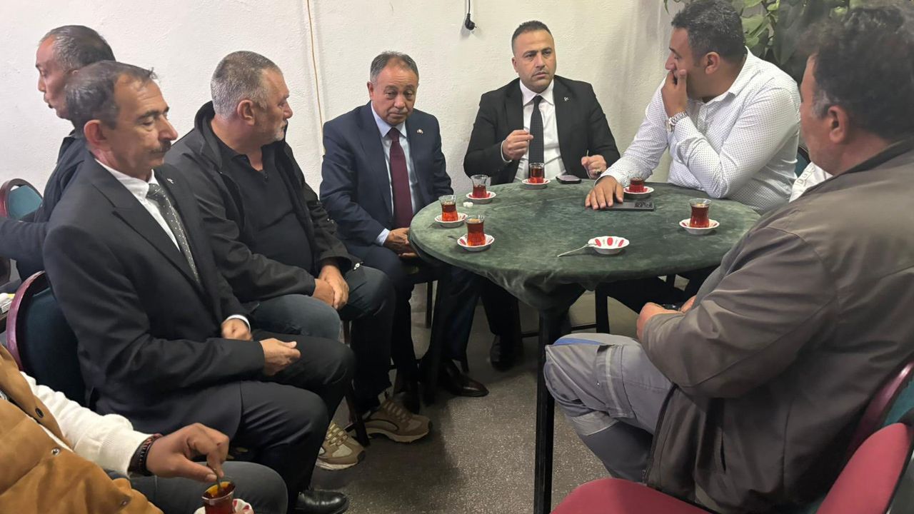 MHP Teşkilatı Çelebi’de Vatandaşlarla Buluştu