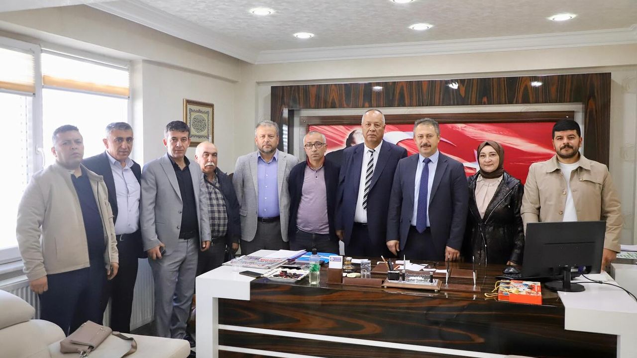 Yahşihan’da Muhtarlardan Belediyeye Ziyaret