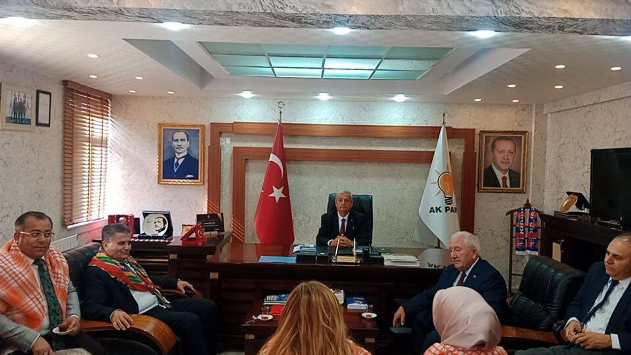 Yörük Türkmen Heyetinden AK Parti Teşkilatına Ziyaret