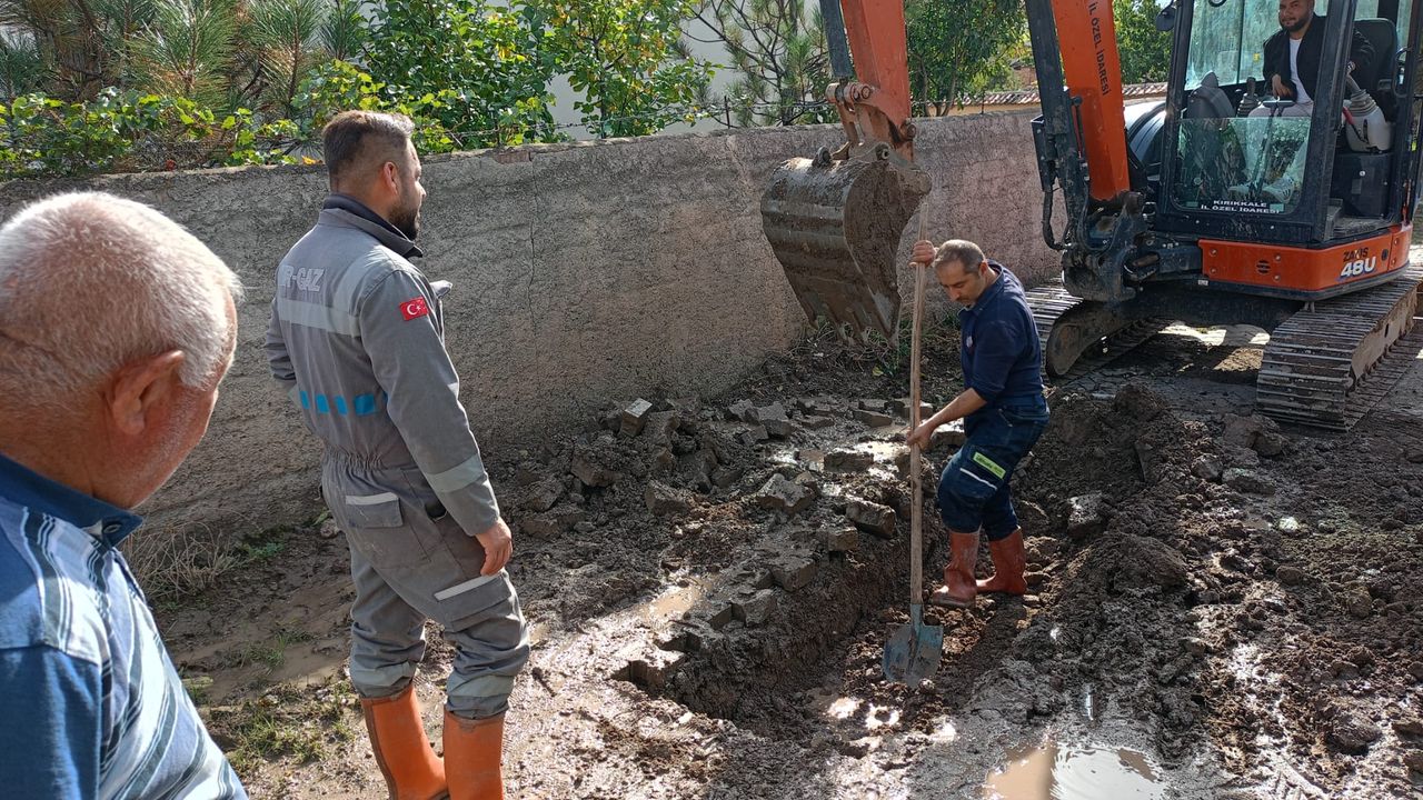 Kırıkkale Köylerinde Su Arızaları Giderildi