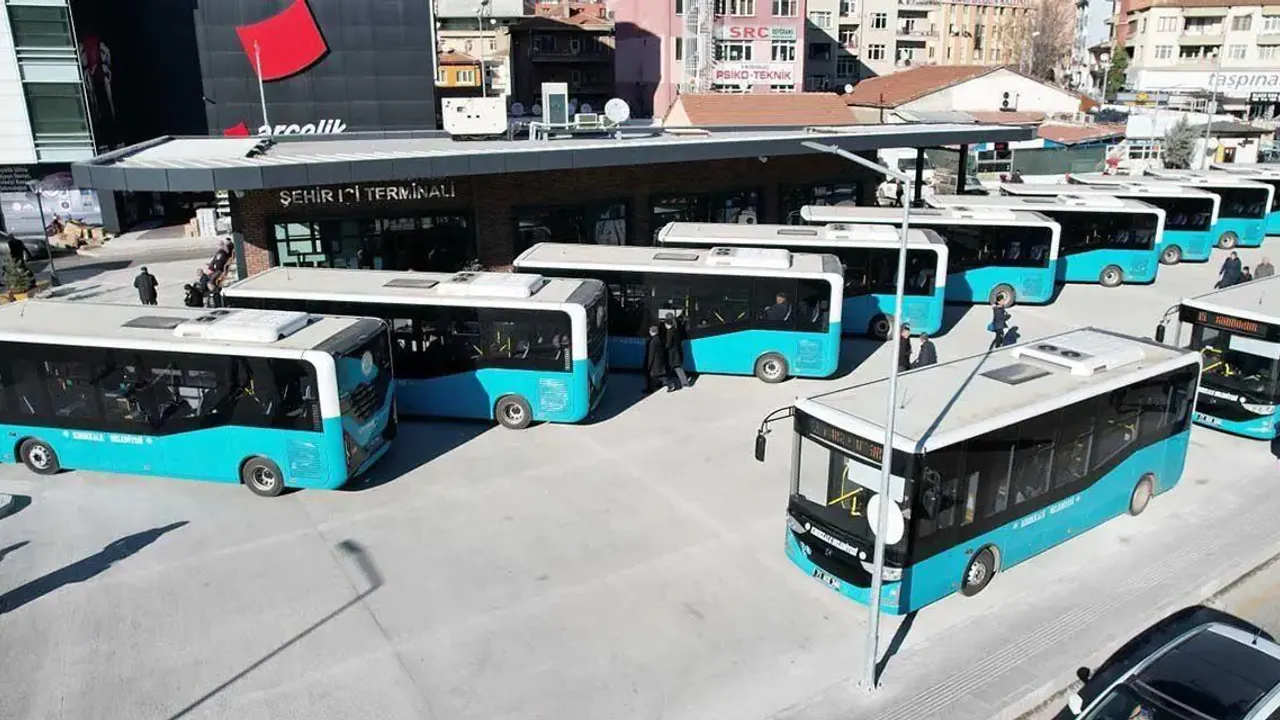 Kırıkkale’de 29 Ekim Seferleri Ücretsiz Olacak