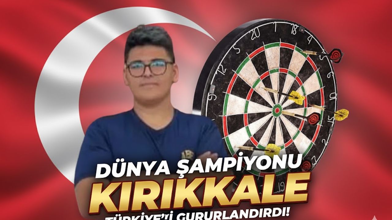 Kırıkkaleli genç sporcu Dünya Şampiyonu Oldu!
