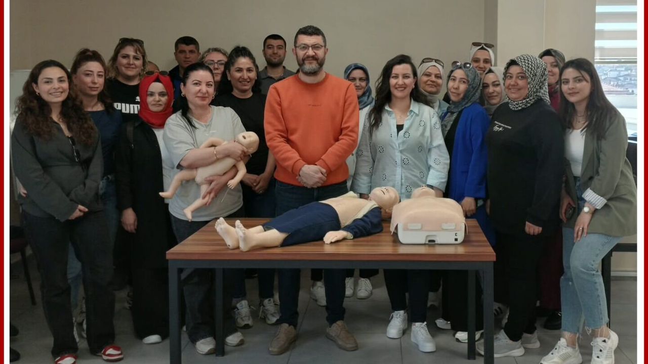 Kırıkkale’de Personele İlk Yardım Eğitimi Başladı