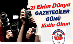 DÜNYA GAZETECİLER GÜNÜ KUTLU OLSUN