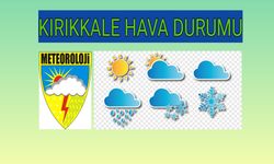Kırıkkale'de bu hafta yağışlı hava hakim