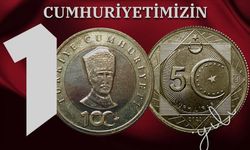 Cumhuriyet'in 100. yılına özel basılan "5 Türk Lirası"