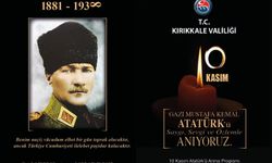 Kırıkkale Valiliği 10 Kasım Atatürk'ü Anma Programı