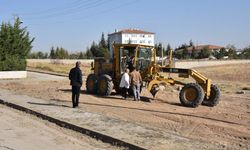 Okul bahçesine otopark yapıldı