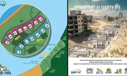 İsrail Gazze’de yıkıntıların üzerine işgal villaları dikiyor