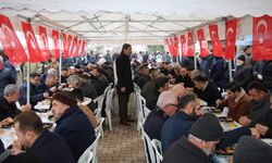 Şehidimize yedi  yemeği verildi