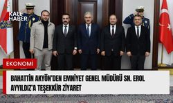 Bahattin Akyön Emniyet Genel Müdürü Erol Ayyıldız'ı Ziyaret Etti