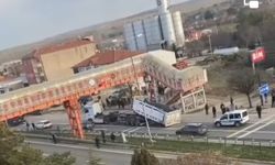 Kırıkkale'de ilginç bir kaza yaşandı