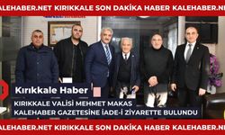 Vali Mehmet Makas Kalehaber Gazetesine Ziyarette Bulundu