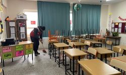 Okulların temizliği Yahşihan  Belediyesi'nden