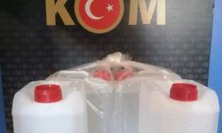 Kırıkkale'de 20 litre kaçak etil alkol ele geçirildi