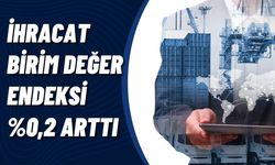 İhracat birim değer endeksi %0,2 arttı