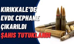 Kırıkkale'de Jandarma Operasyonu: Evden Cephane Çıktı, Şahıs Tutuklandı!