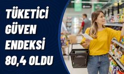 Tüketici güven endeksi 80,4 oldu