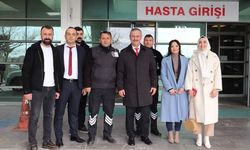 Ulusoy ,Kırıkkale Yüksek İhtisas Hastanesi'ni ziyaret etti