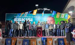 Hacılar'da Osman Erdoğan'a destek