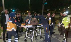 Cip İle Motosiklet Çarpıştı: 2 Yaralı