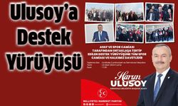 Spor Camiasından Ulusoy’a Destek Yürüyüşü