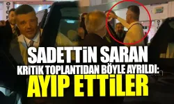 Genel kurulda Sadettin Saran'a ayıp edildi