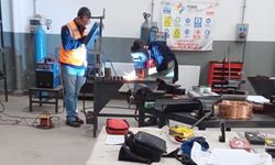 Kırıkkale'de Çelik Kaynak Yeterlilik Sınavı Yapıldı