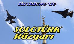 Kırıkkale Semalarında SOLOTÜRK Rüzgarı