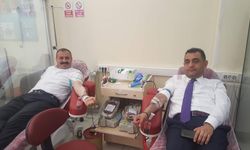 AK Parti Kızılay'a Kan Bağışladı