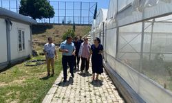 Müdür  Aktaş'tan Huzur Köy'e Destek Ziyareti