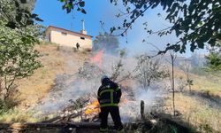 Yahşihan'da Çıkan Yangın Büyümeden Söndürüldü