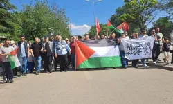 Kırıkkale'den İsrail Zulmüne  Tepki Yürüyüşü