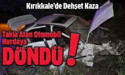 Takla Atan Otomobil Hurdaya Döndü: 2 Yaralı