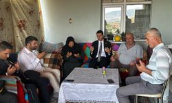 Kaymakam Ergin'den Şehit Ailelerine Anlamlı Ziyaret