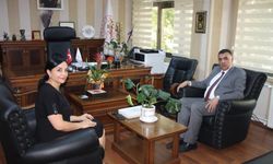 Vali Yardımcısı Erdoğan'dan İl Müdürü Neslihan Aktaş'a Ziyaret