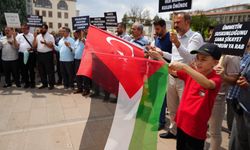 Kırıkkale'de Filistin için dayanışması
