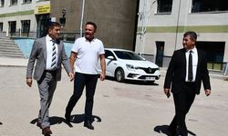 İl Müdürü Aydın Okul İncelemelerini Sürdürüyor