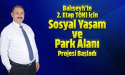 Balışeyh'te 2. Etap TOKİ İçin Sosyal Yaşam ve Park Alanı Projesi Başladı