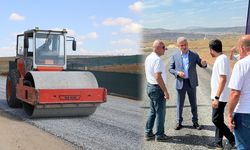 Yahşihan'da 4 Mahalleyi Bağlayan Yol Tamamlanıyor