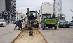 Yahşihan'da  bozuk Yollar yapılıyor