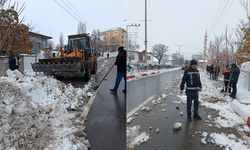 Keskin'de Kar Temizleme Çalışmaları Sürüyor