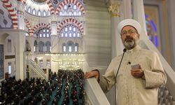 Diyanet İşleri Başkanı Ali Erbaş, Kırıkkale Nur Camii’nde Hutbe İrad Etti