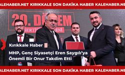 MHP, Genç Siyasetçi Eren Saygılı’ya Önemli Bir Onur Takdim Etti