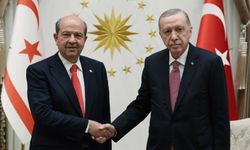 Cumhurbaşkanı Erdoğan ile KKTC Cumhurbaşkanı Tatar Görüştü