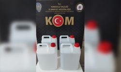 Kırıkkale’de Etil Alkol Operasyonu